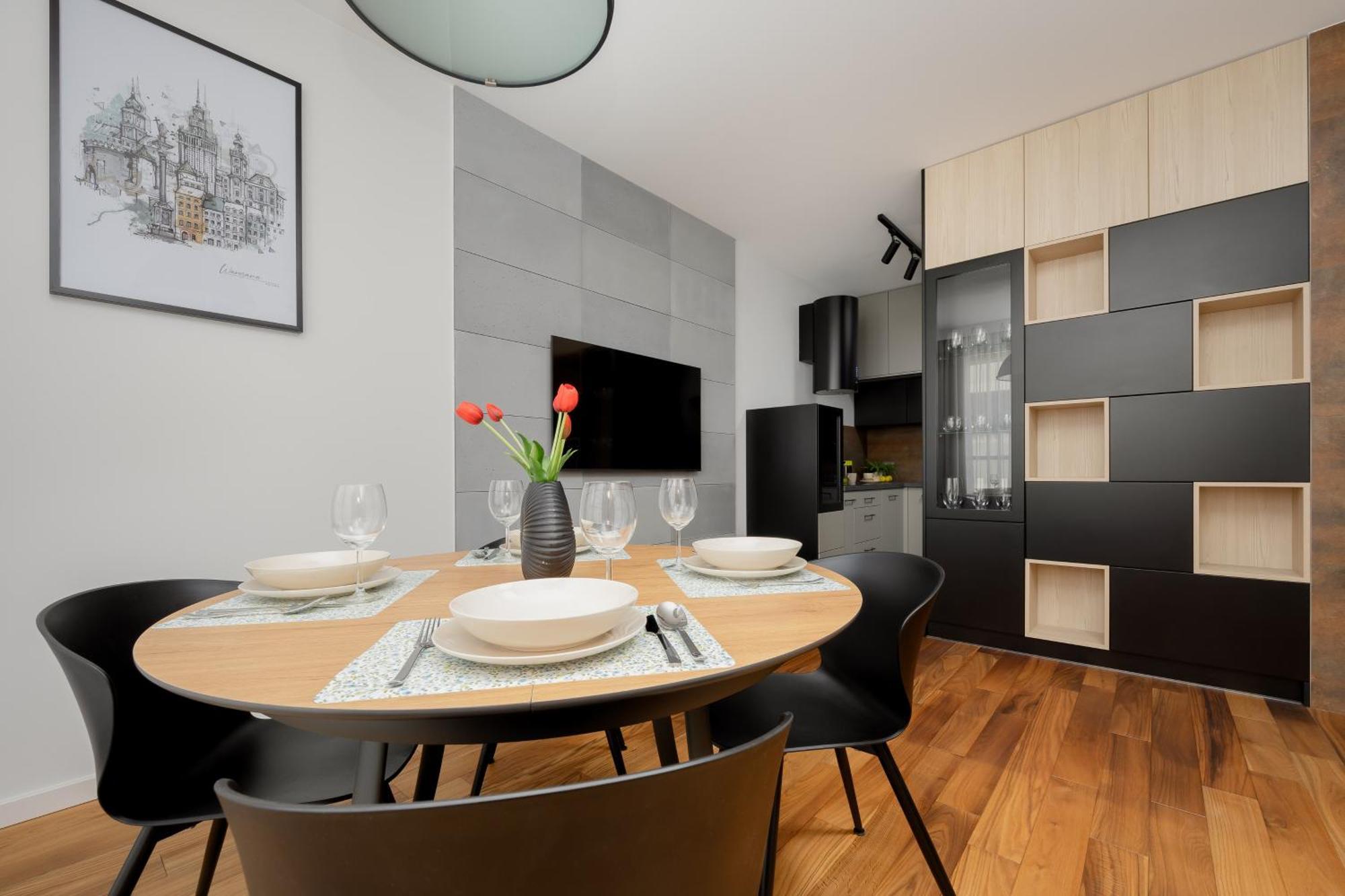 Cozy Apartments With Parking In The 19Th District By Noclegi Renters Warschau Exterior foto